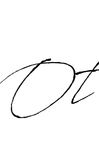 Antro_Vectra is a professional signature style that is perfect for those who want to add a touch of class to their signature. It is also a great choice for those who want to make their signature more unique. Get Ot name to fancy signature for free. Ot signature style 6 images and pictures png