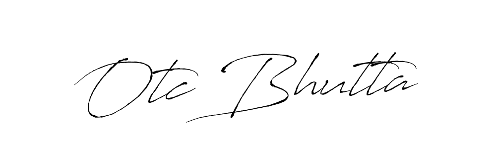 Best and Professional Signature Style for Otc Bhutta. Antro_Vectra Best Signature Style Collection. Otc Bhutta signature style 6 images and pictures png