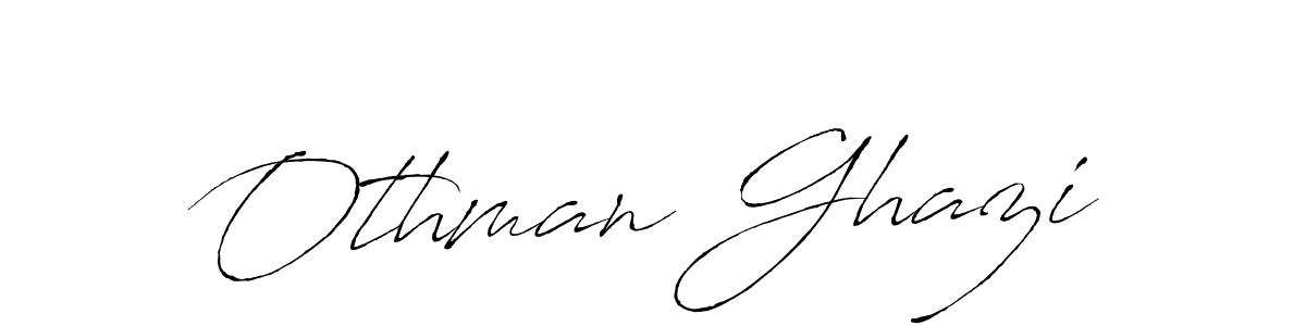 Othman Ghazi stylish signature style. Best Handwritten Sign (Antro_Vectra) for my name. Handwritten Signature Collection Ideas for my name Othman Ghazi. Othman Ghazi signature style 6 images and pictures png