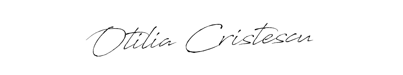 Antro_Vectra is a professional signature style that is perfect for those who want to add a touch of class to their signature. It is also a great choice for those who want to make their signature more unique. Get Otilia Cristescu name to fancy signature for free. Otilia Cristescu signature style 6 images and pictures png
