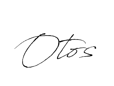 You should practise on your own different ways (Antro_Vectra) to write your name (Otos) in signature. don't let someone else do it for you. Otos signature style 6 images and pictures png