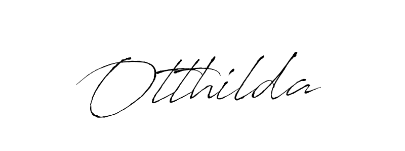 Make a beautiful signature design for name Otthilda. With this signature (Antro_Vectra) style, you can create a handwritten signature for free. Otthilda signature style 6 images and pictures png