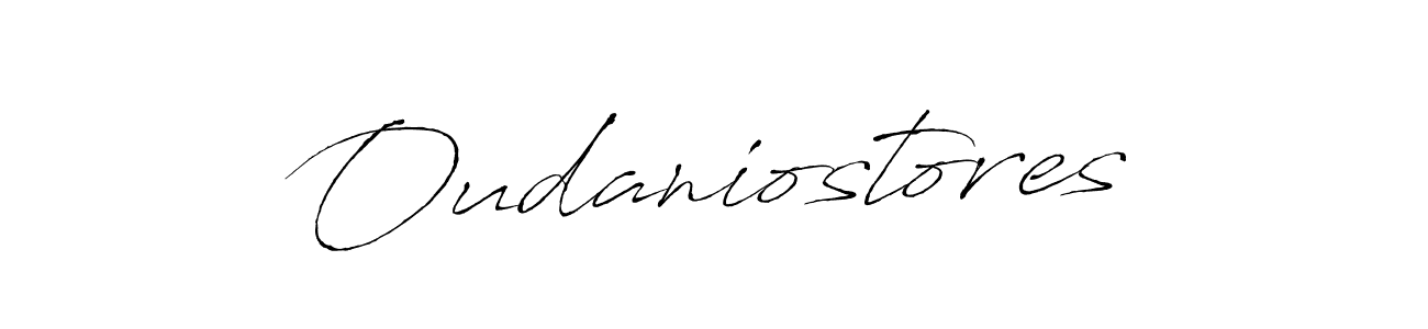 How to make Oudaniostores name signature. Use Antro_Vectra style for creating short signs online. This is the latest handwritten sign. Oudaniostores signature style 6 images and pictures png