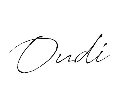 How to Draw Oudi signature style? Antro_Vectra is a latest design signature styles for name Oudi. Oudi signature style 6 images and pictures png