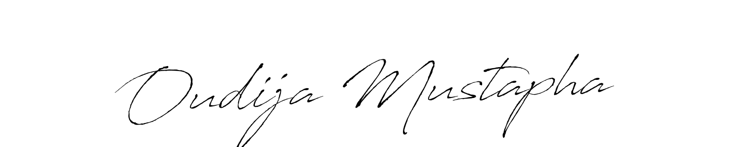 How to Draw Oudija Mustapha signature style? Antro_Vectra is a latest design signature styles for name Oudija Mustapha. Oudija Mustapha signature style 6 images and pictures png