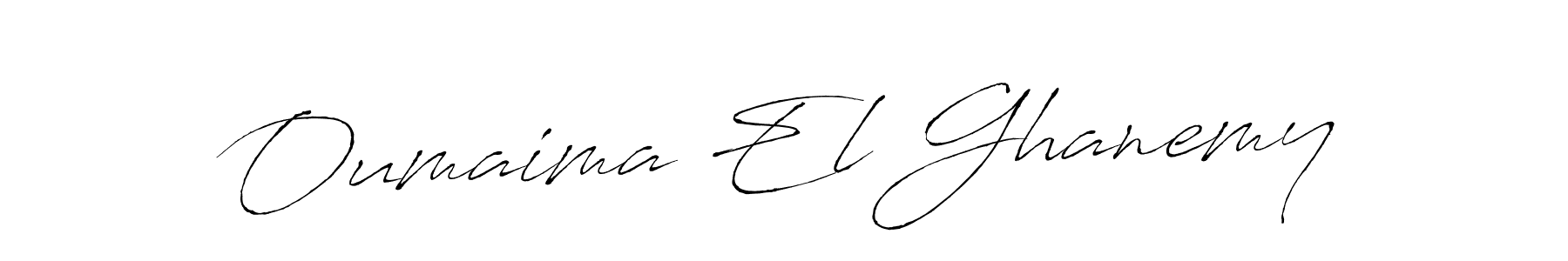 Similarly Antro_Vectra is the best handwritten signature design. Signature creator online .You can use it as an online autograph creator for name Oumaima El Ghanemy. Oumaima El Ghanemy signature style 6 images and pictures png