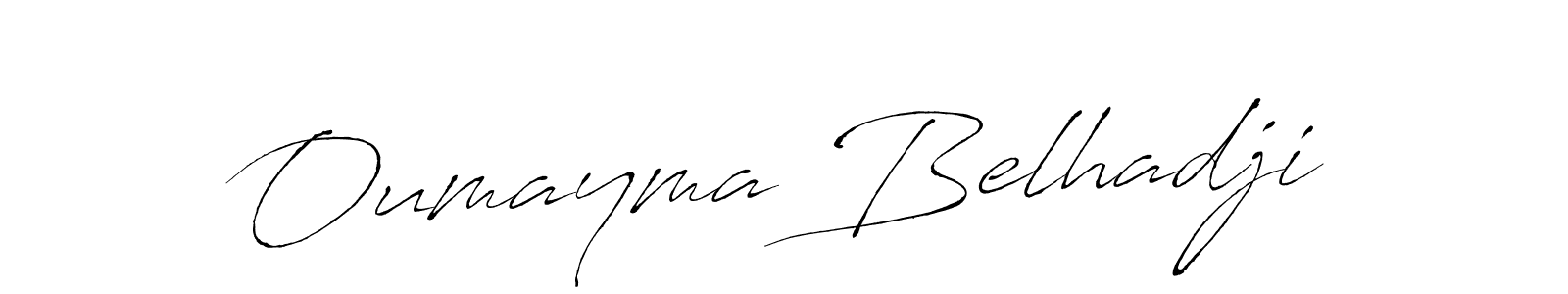 Also we have Oumayma Belhadji name is the best signature style. Create professional handwritten signature collection using Antro_Vectra autograph style. Oumayma Belhadji signature style 6 images and pictures png