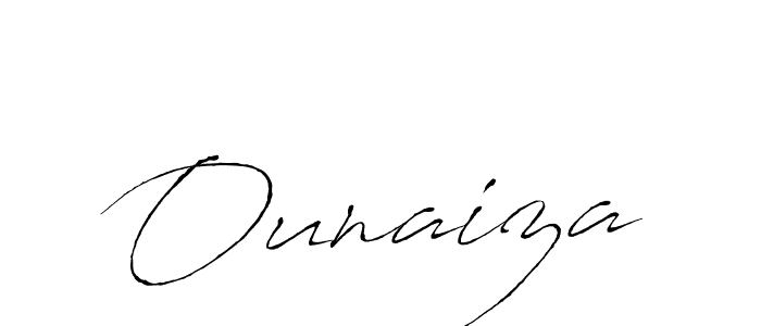 if you are searching for the best signature style for your name Ounaiza. so please give up your signature search. here we have designed multiple signature styles  using Antro_Vectra. Ounaiza signature style 6 images and pictures png