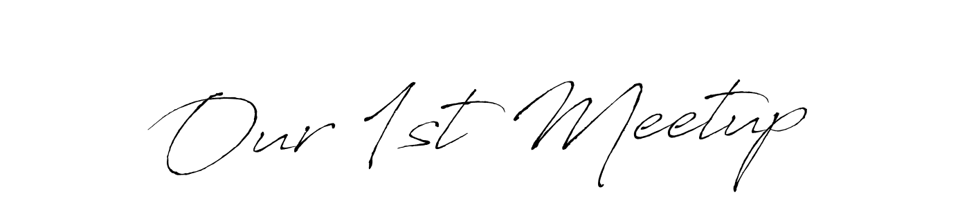 Similarly Antro_Vectra is the best handwritten signature design. Signature creator online .You can use it as an online autograph creator for name Our 1st Meetup. Our 1st Meetup signature style 6 images and pictures png