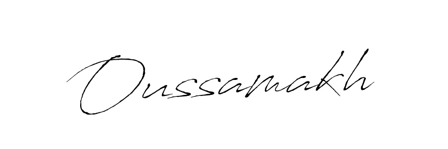 Create a beautiful signature design for name Oussamakh. With this signature (Antro_Vectra) fonts, you can make a handwritten signature for free. Oussamakh signature style 6 images and pictures png