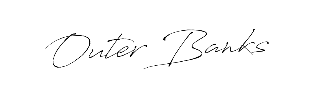 You should practise on your own different ways (Antro_Vectra) to write your name (Outer Banks) in signature. don't let someone else do it for you. Outer Banks signature style 6 images and pictures png