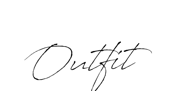 Also we have Outfit name is the best signature style. Create professional handwritten signature collection using Antro_Vectra autograph style. Outfit signature style 6 images and pictures png