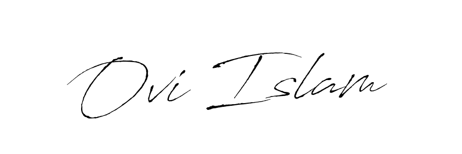 Similarly Antro_Vectra is the best handwritten signature design. Signature creator online .You can use it as an online autograph creator for name Ovi Islam. Ovi Islam signature style 6 images and pictures png
