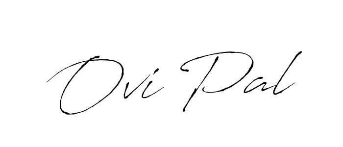 How to make Ovi Pal signature? Antro_Vectra is a professional autograph style. Create handwritten signature for Ovi Pal name. Ovi Pal signature style 6 images and pictures png