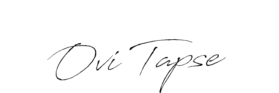 It looks lik you need a new signature style for name Ovi Tapse. Design unique handwritten (Antro_Vectra) signature with our free signature maker in just a few clicks. Ovi Tapse signature style 6 images and pictures png