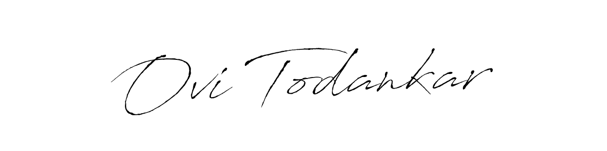 Use a signature maker to create a handwritten signature online. With this signature software, you can design (Antro_Vectra) your own signature for name Ovi Todankar. Ovi Todankar signature style 6 images and pictures png