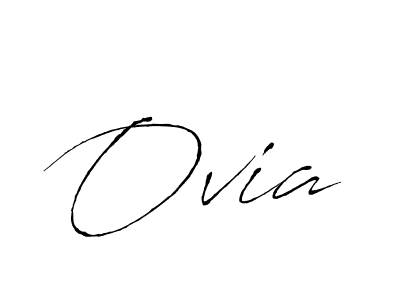 Ovia stylish signature style. Best Handwritten Sign (Antro_Vectra) for my name. Handwritten Signature Collection Ideas for my name Ovia. Ovia signature style 6 images and pictures png