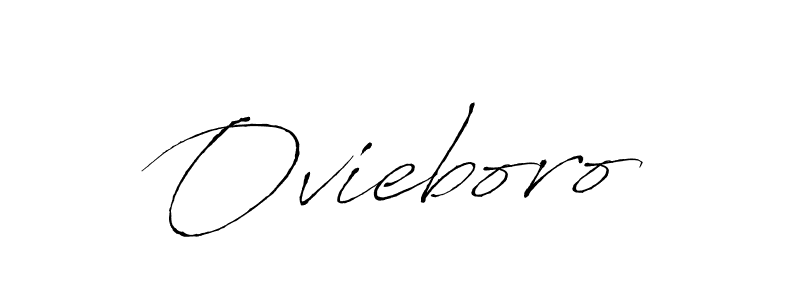 How to make Ovieboro signature? Antro_Vectra is a professional autograph style. Create handwritten signature for Ovieboro name. Ovieboro signature style 6 images and pictures png