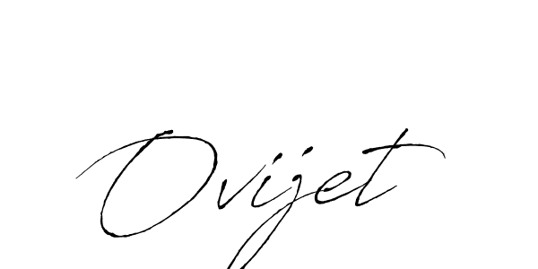 Ovijet stylish signature style. Best Handwritten Sign (Antro_Vectra) for my name. Handwritten Signature Collection Ideas for my name Ovijet. Ovijet signature style 6 images and pictures png