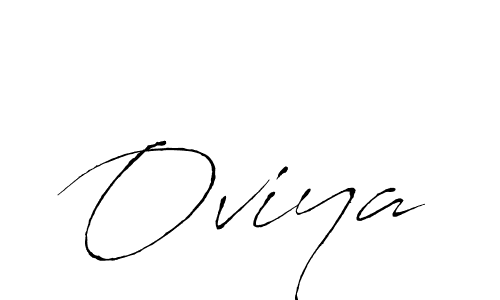 Make a beautiful signature design for name Oviya. With this signature (Antro_Vectra) style, you can create a handwritten signature for free. Oviya signature style 6 images and pictures png