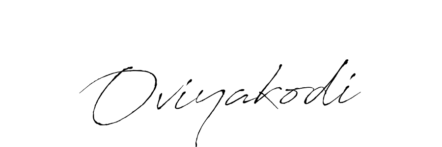 Design your own signature with our free online signature maker. With this signature software, you can create a handwritten (Antro_Vectra) signature for name Oviyakodi. Oviyakodi signature style 6 images and pictures png