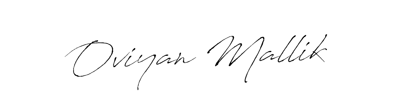 Also we have Oviyan Mallik name is the best signature style. Create professional handwritten signature collection using Antro_Vectra autograph style. Oviyan Mallik signature style 6 images and pictures png