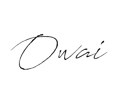 How to make Owai signature? Antro_Vectra is a professional autograph style. Create handwritten signature for Owai name. Owai signature style 6 images and pictures png