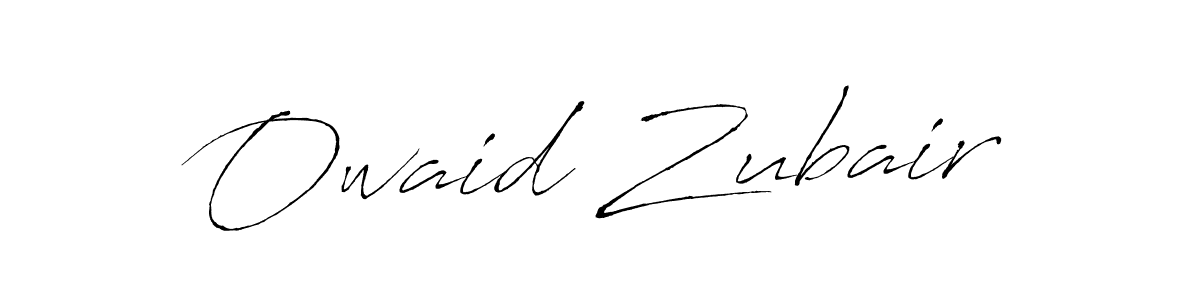 Also You can easily find your signature by using the search form. We will create Owaid Zubair name handwritten signature images for you free of cost using Antro_Vectra sign style. Owaid Zubair signature style 6 images and pictures png