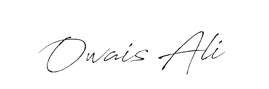 Design your own signature with our free online signature maker. With this signature software, you can create a handwritten (Antro_Vectra) signature for name Owais Ali. Owais Ali signature style 6 images and pictures png