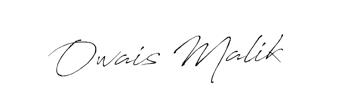 How to make Owais Malik name signature. Use Antro_Vectra style for creating short signs online. This is the latest handwritten sign. Owais Malik signature style 6 images and pictures png