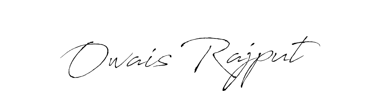 Use a signature maker to create a handwritten signature online. With this signature software, you can design (Antro_Vectra) your own signature for name Owais Rajput. Owais Rajput signature style 6 images and pictures png