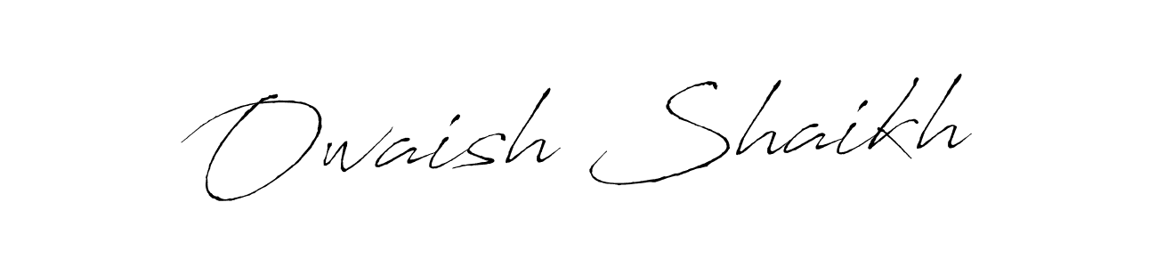 How to make Owaish Shaikh signature? Antro_Vectra is a professional autograph style. Create handwritten signature for Owaish Shaikh name. Owaish Shaikh signature style 6 images and pictures png