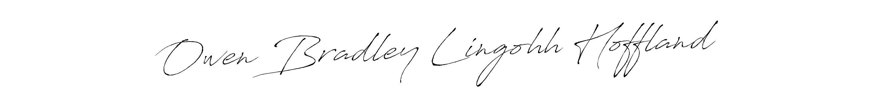 Also we have Owen Bradley Lingohh Hoffland name is the best signature style. Create professional handwritten signature collection using Antro_Vectra autograph style. Owen Bradley Lingohh Hoffland signature style 6 images and pictures png