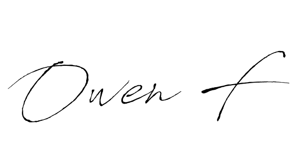 if you are searching for the best signature style for your name Owen F. so please give up your signature search. here we have designed multiple signature styles  using Antro_Vectra. Owen F signature style 6 images and pictures png