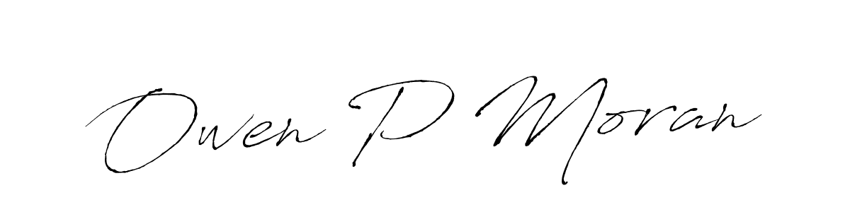 Make a beautiful signature design for name Owen P Moran. Use this online signature maker to create a handwritten signature for free. Owen P Moran signature style 6 images and pictures png