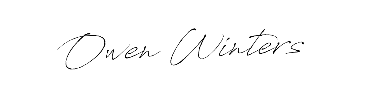 Create a beautiful signature design for name Owen Winters. With this signature (Antro_Vectra) fonts, you can make a handwritten signature for free. Owen Winters signature style 6 images and pictures png