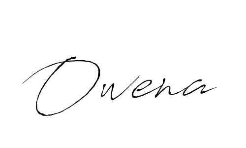 Make a beautiful signature design for name Owena. With this signature (Antro_Vectra) style, you can create a handwritten signature for free. Owena signature style 6 images and pictures png