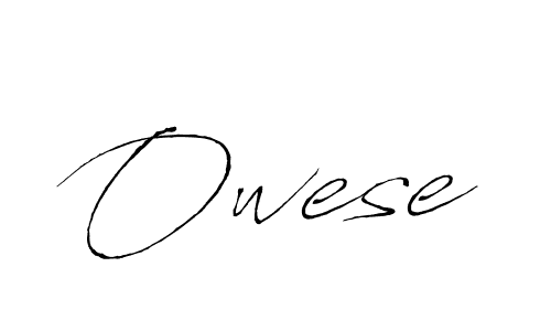Make a beautiful signature design for name Owese. With this signature (Antro_Vectra) style, you can create a handwritten signature for free. Owese signature style 6 images and pictures png