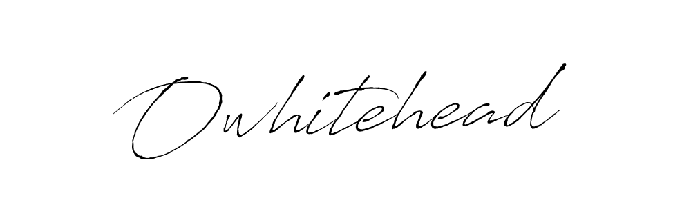 Design your own signature with our free online signature maker. With this signature software, you can create a handwritten (Antro_Vectra) signature for name Owhitehead. Owhitehead signature style 6 images and pictures png