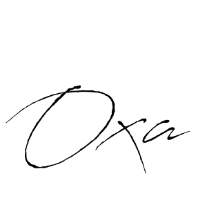 Create a beautiful signature design for name Oxa. With this signature (Antro_Vectra) fonts, you can make a handwritten signature for free. Oxa signature style 6 images and pictures png