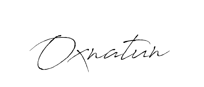 Make a beautiful signature design for name Oxnatun. Use this online signature maker to create a handwritten signature for free. Oxnatun signature style 6 images and pictures png