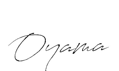 Make a beautiful signature design for name Oyama. With this signature (Antro_Vectra) style, you can create a handwritten signature for free. Oyama signature style 6 images and pictures png