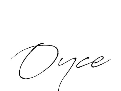 Create a beautiful signature design for name Oyce. With this signature (Antro_Vectra) fonts, you can make a handwritten signature for free. Oyce signature style 6 images and pictures png