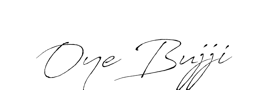 The best way (Antro_Vectra) to make a short signature is to pick only two or three words in your name. The name Oye Bujji include a total of six letters. For converting this name. Oye Bujji signature style 6 images and pictures png