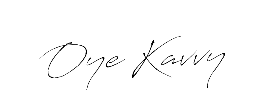 Make a beautiful signature design for name Oye Kavvy. With this signature (Antro_Vectra) style, you can create a handwritten signature for free. Oye Kavvy signature style 6 images and pictures png