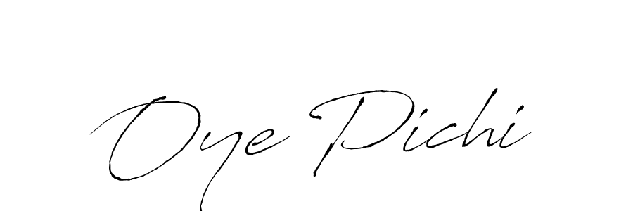 This is the best signature style for the Oye Pichi name. Also you like these signature font (Antro_Vectra). Mix name signature. Oye Pichi signature style 6 images and pictures png