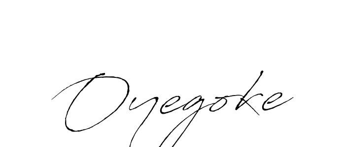 Oyegoke stylish signature style. Best Handwritten Sign (Antro_Vectra) for my name. Handwritten Signature Collection Ideas for my name Oyegoke. Oyegoke signature style 6 images and pictures png