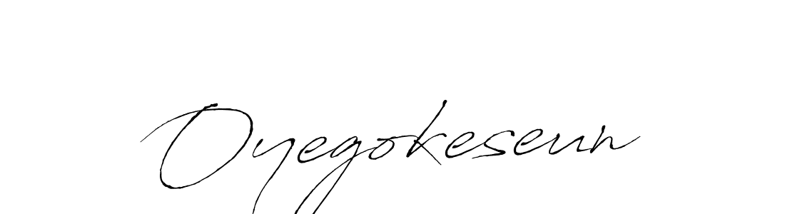 How to make Oyegokeseun signature? Antro_Vectra is a professional autograph style. Create handwritten signature for Oyegokeseun name. Oyegokeseun signature style 6 images and pictures png