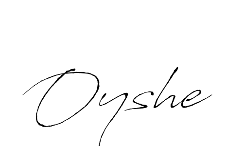 Create a beautiful signature design for name Oyshe. With this signature (Antro_Vectra) fonts, you can make a handwritten signature for free. Oyshe signature style 6 images and pictures png