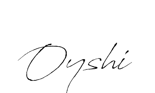 How to make Oyshi signature? Antro_Vectra is a professional autograph style. Create handwritten signature for Oyshi name. Oyshi signature style 6 images and pictures png